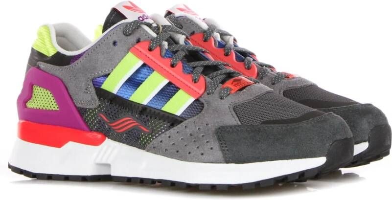 Adidas Grijze Lage Herenschoen Zx 10000 C Multicolor Heren