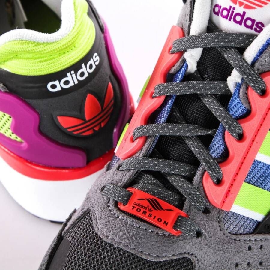 Adidas Grijze Lage Herenschoen Zx 10000 C Multicolor Heren