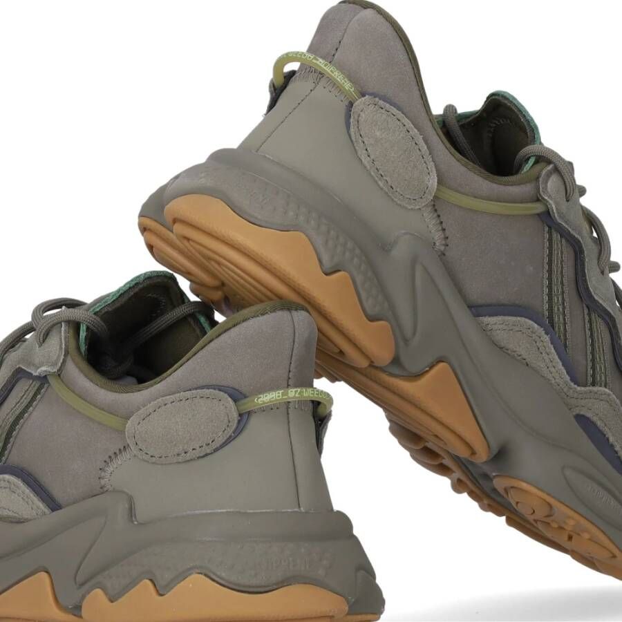 Adidas Grijze Lage Sneaker met Tubulaire Ondersteuning Gray Heren