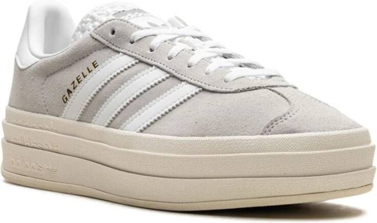 Adidas Grijze Sneakers 3-Stripes Logo Platform Gray Dames