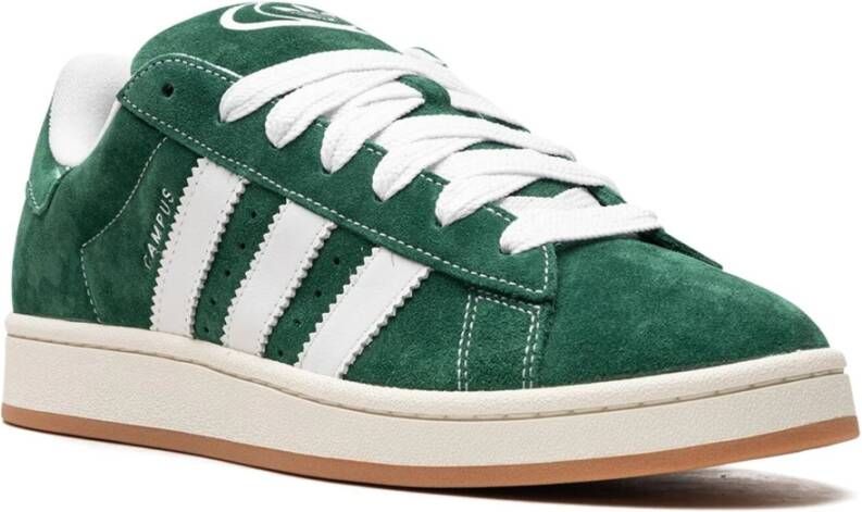 Adidas Groene Campus Sneakers met 3 strepen Green Heren