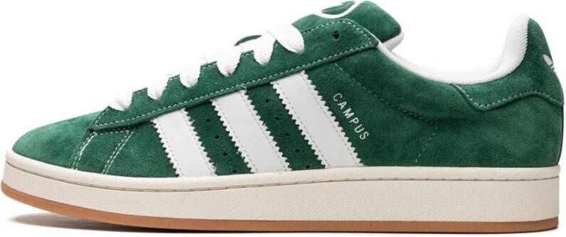 Adidas Groene Campus Sneakers met 3 strepen Green Heren