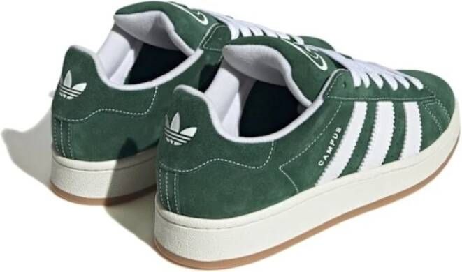 Adidas Groene Campus Sneakers met 3 strepen Green Heren