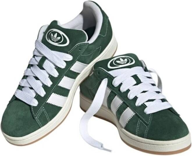 Adidas Groene Campus Sneakers met 3 strepen Green Heren