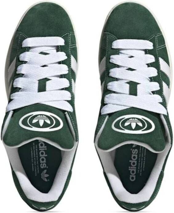 Adidas Groene Campus Sneakers met 3 strepen Green Heren