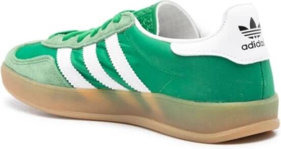 Adidas Groene Gazelle Sneakers met Witte Details Green Heren