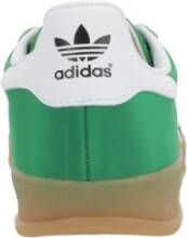 Adidas Groene nylon en suède sneakers Green Heren