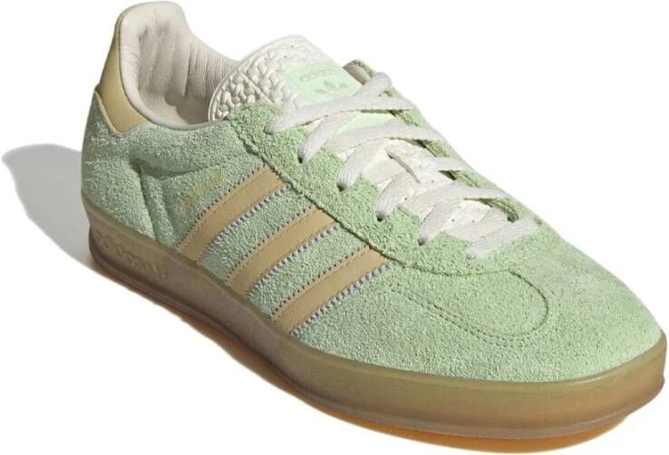 Adidas Groene Spark Indoor Sneaker Green Heren