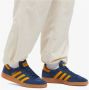 Adidas Handball Spezial Indigo Yellow-38 Blauw Heren - Thumbnail 4