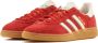 Adidas Rode Spezial Sneakers met Leren Details Red Heren - Thumbnail 2