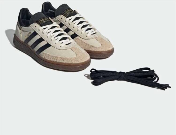 Adidas Handball Spezial Wonder White Black Sneakers Beige Dames