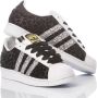 Adidas Handgemaakte Dames Sneakers Wit Zwart Black Dames - Thumbnail 3