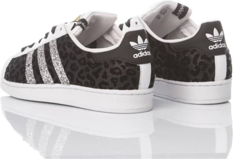 Adidas Handgemaakte Dames Sneakers Wit Zwart Black Dames