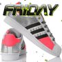 Adidas Handgemaakte Zilver Witte Sneakers Multicolor Dames - Thumbnail 2