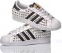 Adidas Handgemaakte Zilver Witte Sneakers Multicolor Heren - Thumbnail 4