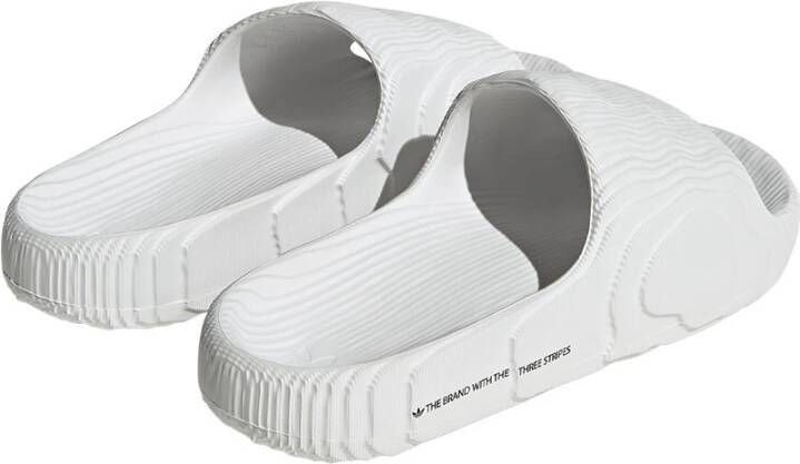 Adidas Heren Futuristische Slippers White Heren