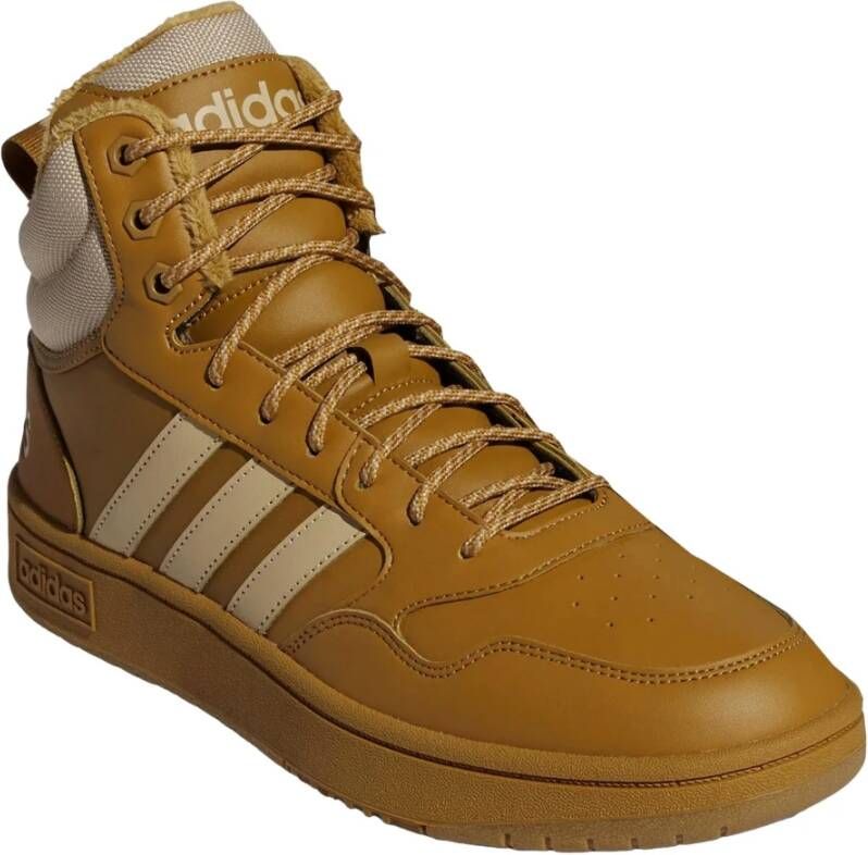 Adidas Herenschoenen Hoops 3.0 Mid WTR Beige Heren