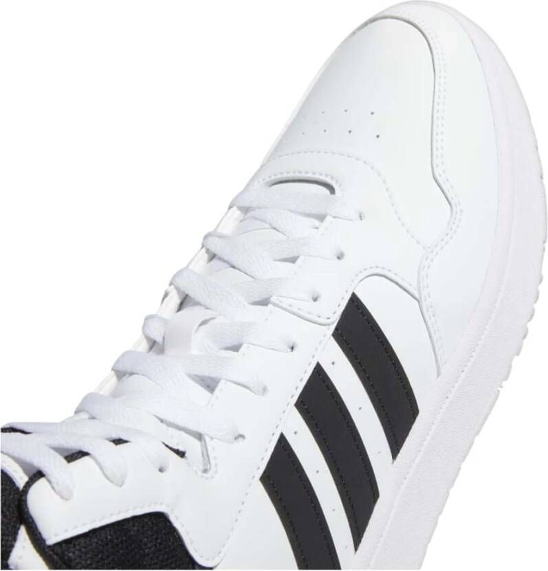 Adidas Hoops 3.0 Mid Sneakers White Heren