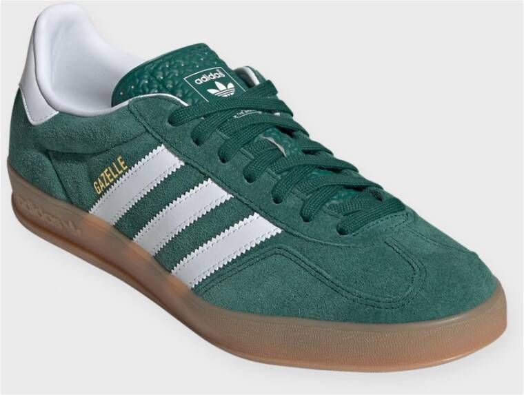 Adidas Indoor Gazelle Groen Gum Sneakers Green Dames