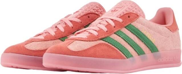 Adidas Indoor Gazelle Sneakers Herfstkleuren Pink Dames