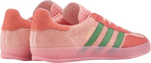 Adidas Indoor Gazelle Sneakers Herfstkleuren Pink Dames