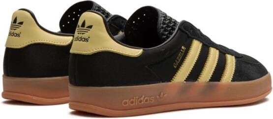 Adidas Indoor Gazelle Sneakers Zwart Geel Gum Black Heren