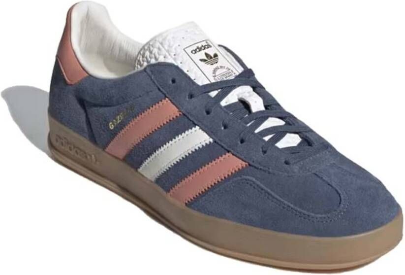 Adidas Indoor Sneakers Blue Heren