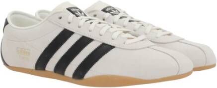 Adidas Ivory Suede Low-Top Sneakers Beige Heren