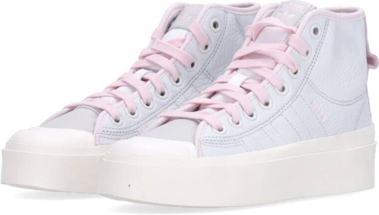 Adidas Kristal Witte Hoge Sneaker White Dames