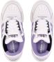 Adidas Lage Top Tennis Sneaker Wit Lila White Dames - Thumbnail 7