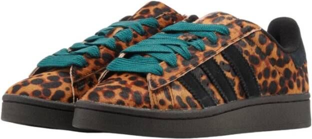 Adidas Leopard Print Retro Sneakers Multicolor Dames