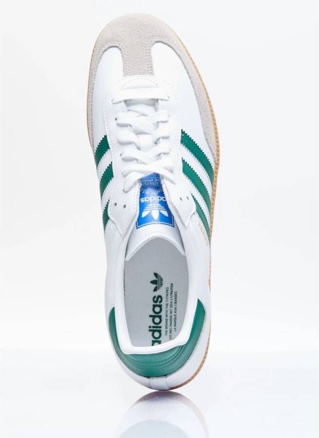 Adidas Leren Sneakers met Suède Neuspaneel Multicolor Heren