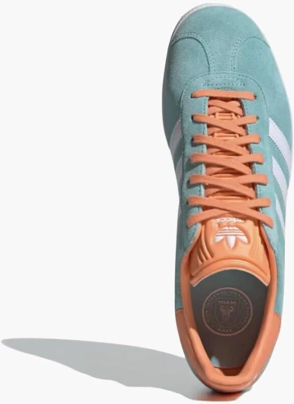 Adidas Limited Edition Gazelle Inter Miami South Beach Blue Heren