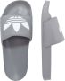 Adidas Originals Adilette Lite badslippers grijs wit - Thumbnail 9