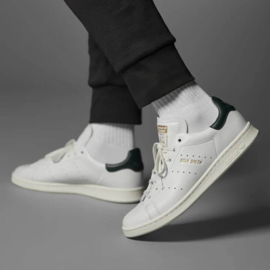 Adidas Lux Stan Smith Sneakers Wit Groen White Heren