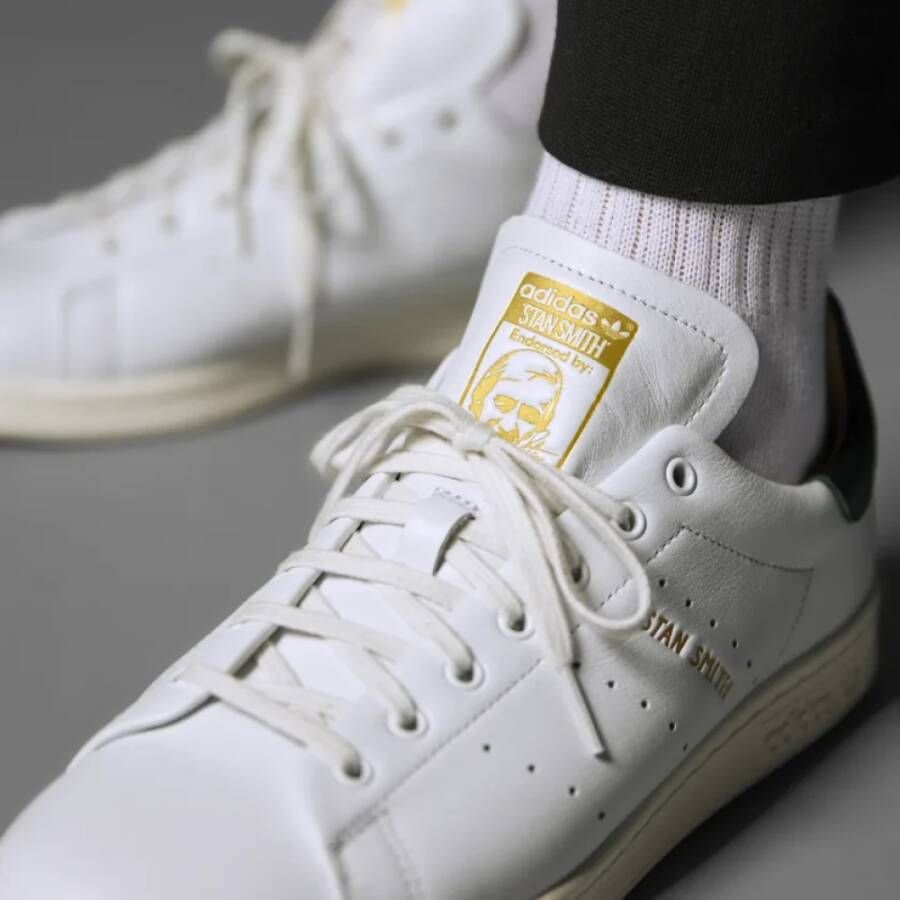 Adidas Lux Stan Smith Sneakers Wit Groen White Heren