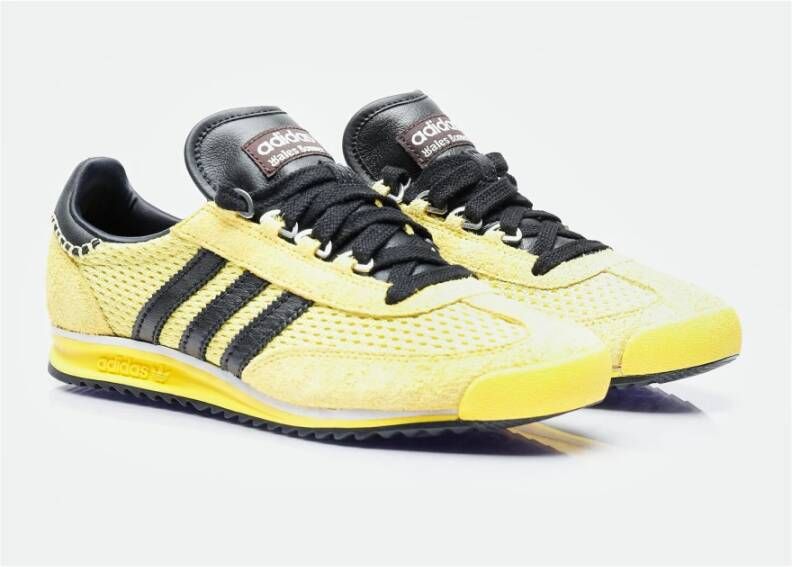 Adidas Mesh Suede Sneakers Yellow Heren