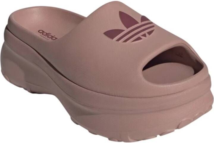 Adidas Open Teen Slip-On Sandalen Brown Dames