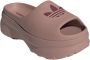 Adidas Open Teen Slip-On Sandalen Brown Dames - Thumbnail 3