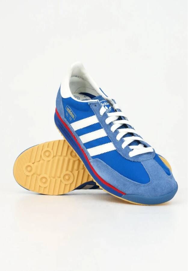 adidas Originals Blauwe Sl72 Sneakers voor Heren Blue Heren