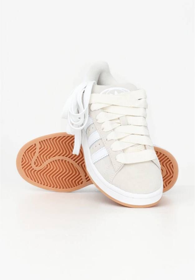 adidas Originals Campus Sneakers Beige Unisex Gray Heren