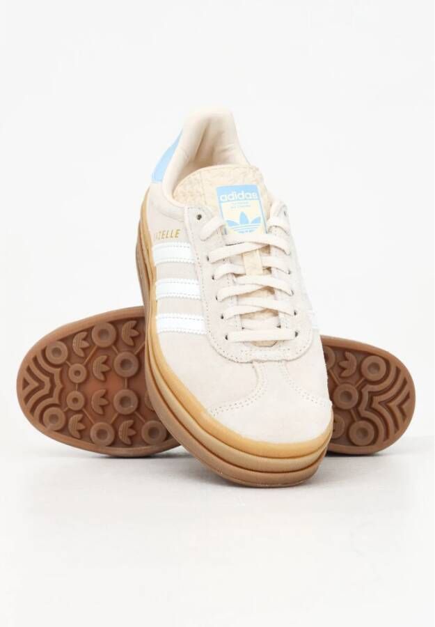 adidas Originals Gazelle Bold Beige Sneakers Vrouwen Beige Dames