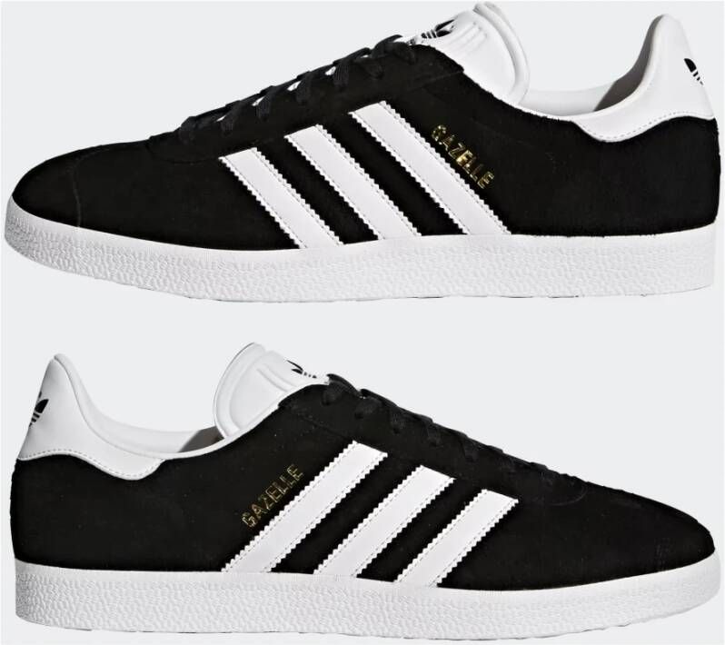 adidas Originals Gazelle Core Black White Granite Sneakers Black Heren