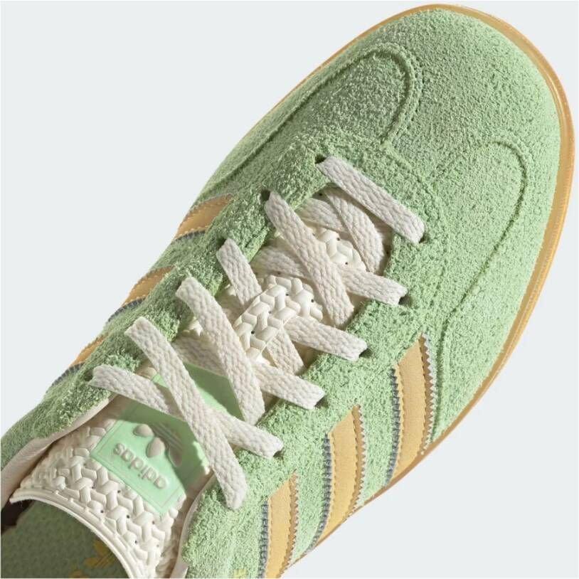 adidas Originals Gazelle Indoor Sneakers Groen Geel Wit Green Heren