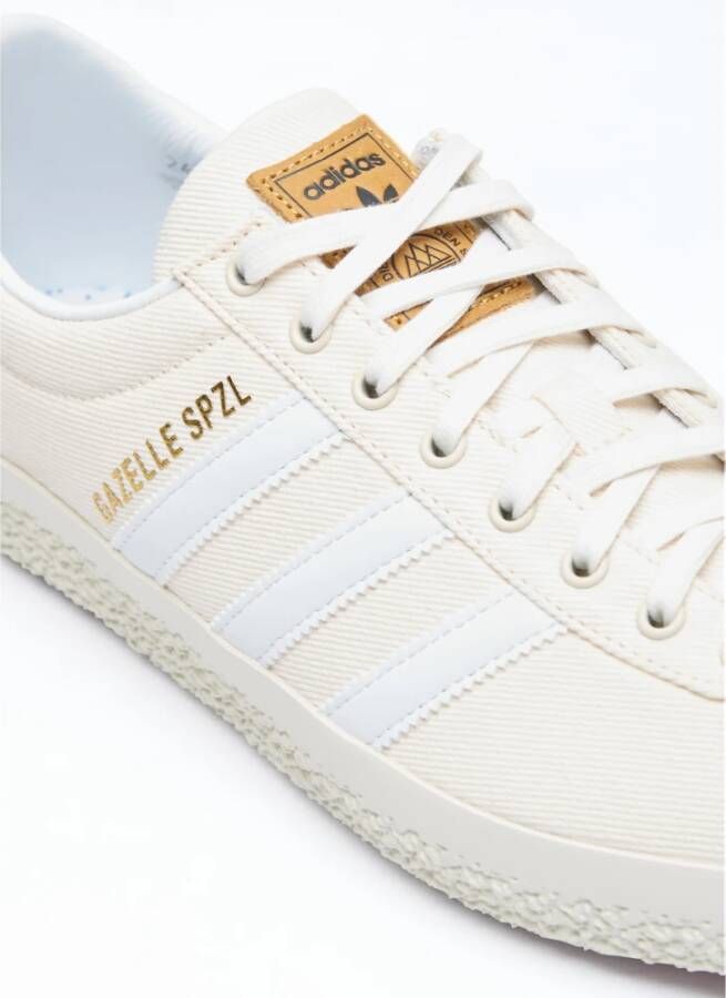 adidas Originals Gazelle Spzl Sneakers met Textuurzool Beige Heren