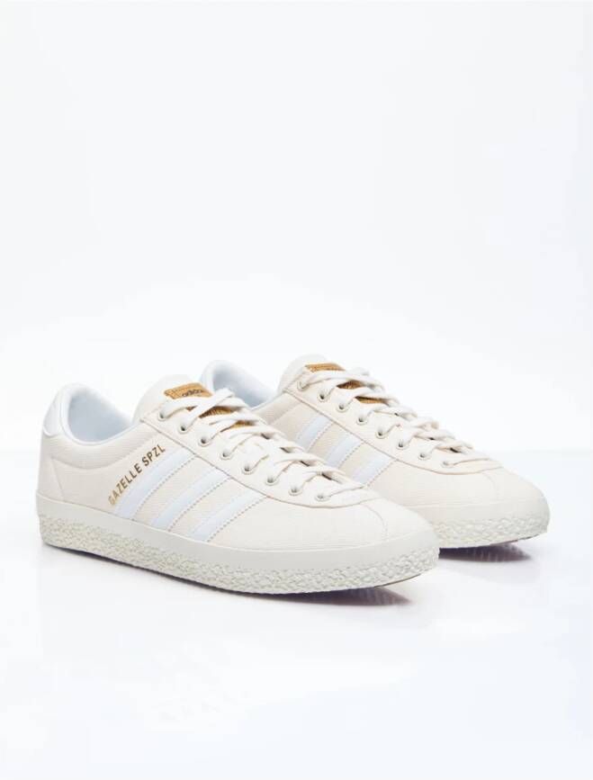 adidas Originals Gazelle Spzl Sneakers met Textuurzool Beige Heren