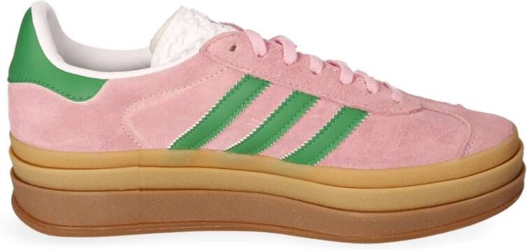 adidas Originals Gedurfde Gazelle Sneaker met Edgy Make-Over Pink Heren