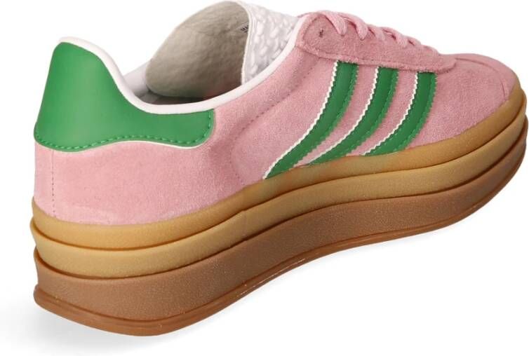 adidas Originals Gedurfde Gazelle Sneaker met Edgy Make-Over Pink Heren