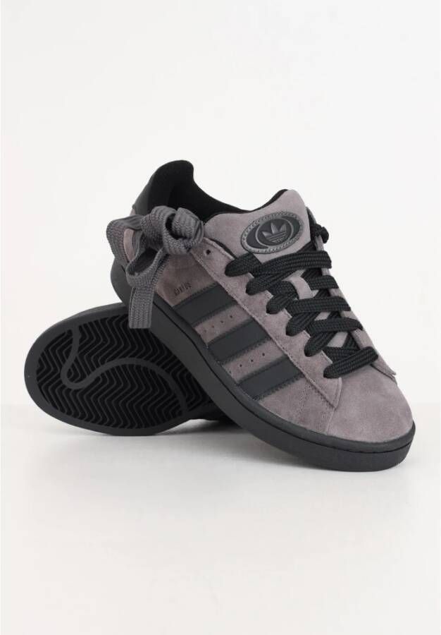 adidas Originals Grijs Zwart Campus Sneakers Gray Heren