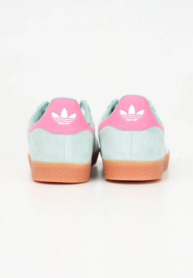 adidas Originals Groene Gazelle Sneakers Vrouwen Herfst Winter Blue Dames